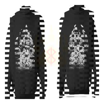Berserk Bear Paw Berserk Rune Rune Symbol Viking Sweatshirt - Monsterry