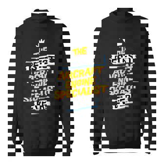 Best Aircraft Engine Specialist Job Occupation Sweatshirt Unisex | Mazezy