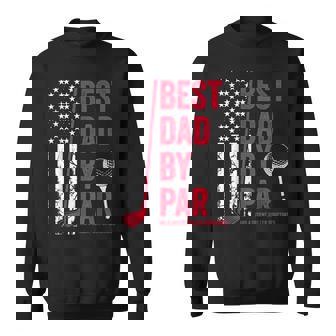 Best Dad By Par Usa Flag Golf Día Del Padre Golfing Dad Camisa de entrenamiento - Regaloses
