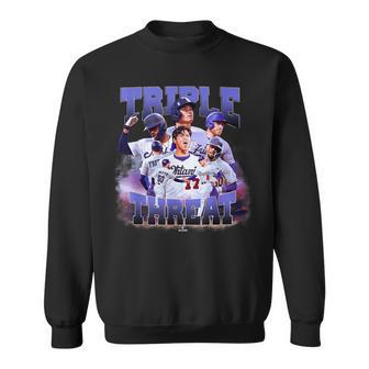 Betts Freeman & Ohtani Los Angeles Baseball Mlbtrio4001 Sweatshirt - Thegiftio UK