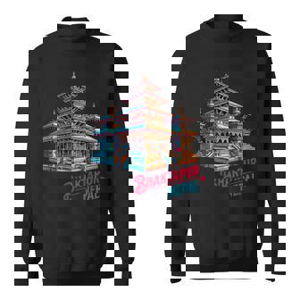 Bhaktapur Durbar スクエア 寺院 ネパール建築 スウェットシャツ - Kawaiitshirt