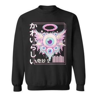 Biblically Accurate Angel Goth Pastel Weirdcore Aesthetic Sweatshirt - Thegiftio