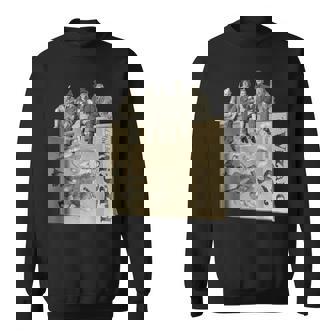 Big Oz Book オズの魔法使い ドロシー・トト ブリキの人 ライオン かかし スウェットシャツ - Kawaiitshirt