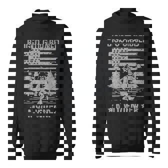 Bigfoot Grabbed My Wiener T Bigfoot Steal My Wiener Sweatshirt | Mazezy