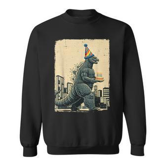 Birthday Japan Monster Movie Bday Party Decorations Sweatshirt - Thegiftio UK