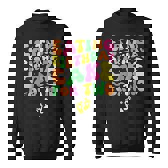 Birthday Pregnancy Announcement Apparel Co Eating Birthday Cake For Two Pregnancy Announcement Black Small -Adults Short Sleeve Sweatshirt | Mazezy