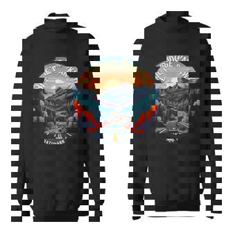 Blue Ridge Parkway National Park Hiking Adventure Tank Top Sweatshirt Unisex | Mazezy