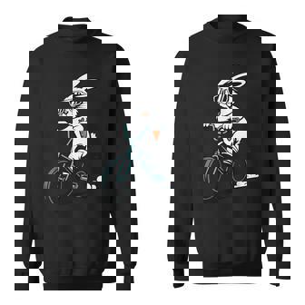 BMX Easter Bunny Sport Bike Rabbit Sweatshirt Unisex | Mazezy
