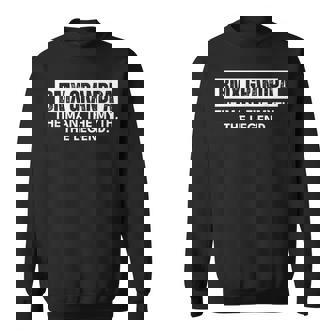 Bmx Grandpa The Man The Myth The Legend スウェットシャツ - Kawaiitshirt