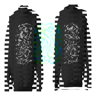 BMX Rider Art National Pride Bike Enthusiasts Sweatshirt Unisex | Mazezy