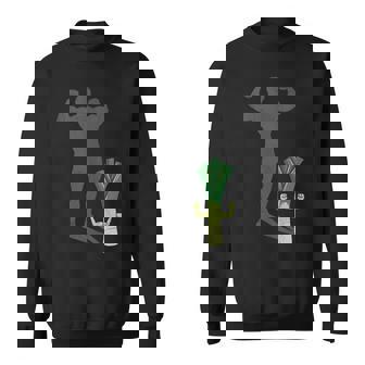 Bodybuilder Leek Weightlifter Gym Lovers Tank Top Sweatshirt Unisex | Mazezy