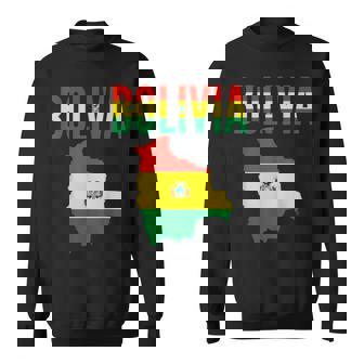 Boliviano Bolivia Bandera De Mapa Del País Camisa de entrenamiento - Regaloses