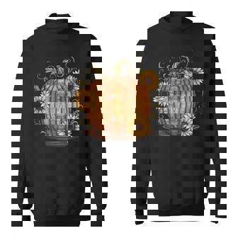 Book Pumpkin Sunflower Bookish For Book Lovers Bi Tank Top Sweatshirt Unisex | Mazezy