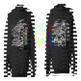 Boombox Oldchool 80S Music Hip Hop Sweater e - Cadeauxyz