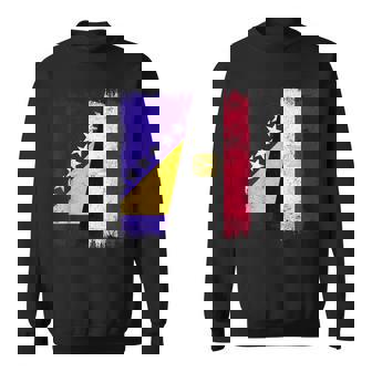 Bosnia And Herzegovina Egypt Half Flag Bosnian Egyptian Sweatshirt Unisex | Mazezy