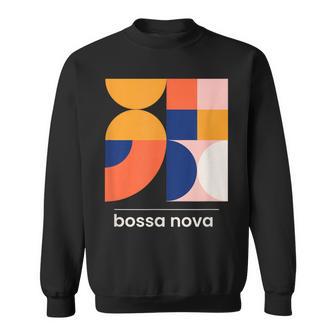 Bossa Nova ブラジル ジャズミュージック ヴィンテージモダンデザインtシャツ スウェットシャツ - Kawaiitshirt