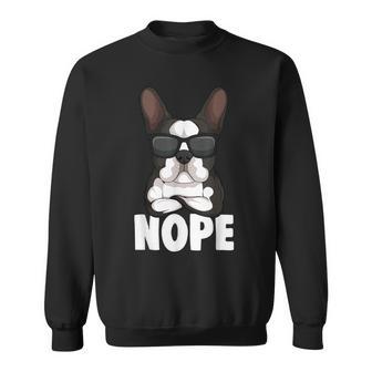 Boston Terrier Hunde Frauchen Sweatshirt - Geschenkecke