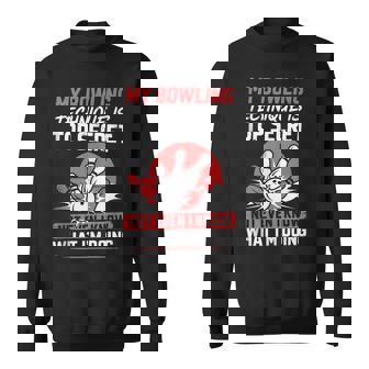 My Bowling Technique Secret Bowling Halloween Costume Tank Top Sweatshirt Unisex | Mazezy