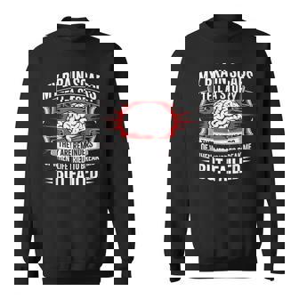 Brain Scars Tell A Story Brain Tumor Cancer Brain Surgery Sweatshirt Unisex | Mazezy