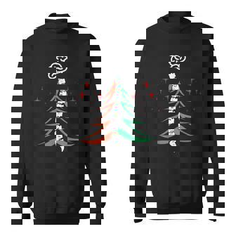 Brain Spine Christmas Tree Neuro Squad Nurse Neurology Xmas Sweatshirt Unisex | Mazezy