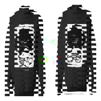 Brazil And Dominican Mix Half Brazilian Half Dominican Roots Sweatshirt Unisex | Mazezy