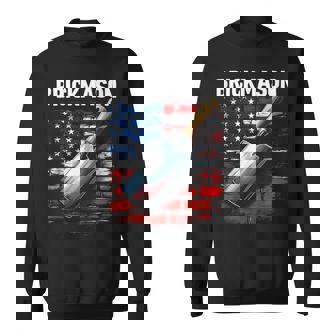 Brickmason Brickmason Pride American Flag Tank Top Sweatshirt Unisex | Mazezy