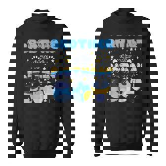 Brother Of The Bday Boy Blue Dog Theme Party Family Matching Sweatshirt | Mazezy