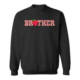 Brother Berry Sweet Cute Strawberry Birthday Matching Family Sweatshirt - Thegiftio UK