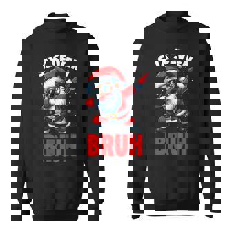 Bruh 67 Six Seven 6 7 Meme Gen Alpha Christmas Gen Z Xmas Sweatshirt | Mazezy