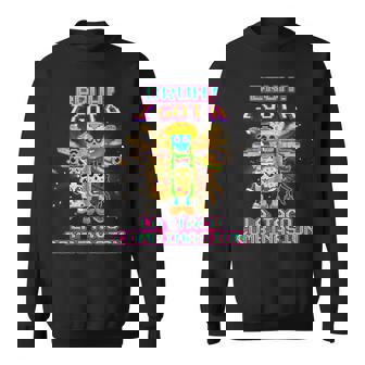 Bruh I Got A La Taco Combination Brainrot For Boy Kids Sweatshirt Unisex | Mazezy