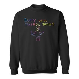 Buffy Patrullará Esta Noche Camisa de entrenamiento - Regaloses