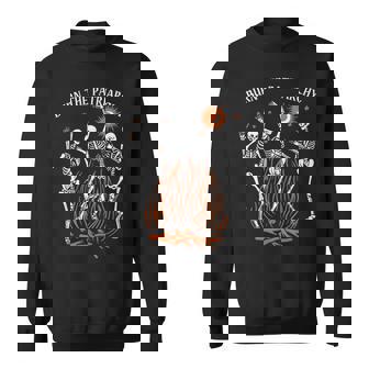 Burn The Patriarchy Spooky Feminist Skeletons Sweatshirt Unisex | Mazezy