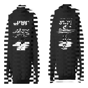 But Why Penguin Mountains Cute スウェットシャツ - Kawaiitshirt