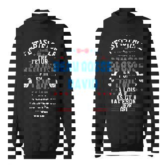 Cadeau De Noël Drôle Pour Homme Beau Gosse David Humour Sweater e - Cadeauxyz