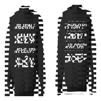 Cadeau Original Pour Homme Chauve Humour Calvitie Sweater e - Cadeauxyz