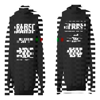 Calabrese And Proud With Italian Flags Calabria Ancestry Tank Top Sweatshirt Unisex | Mazezy