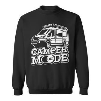 Camper Bus Buslife Caravan Camping Camperan Sweatshirt - Seseable