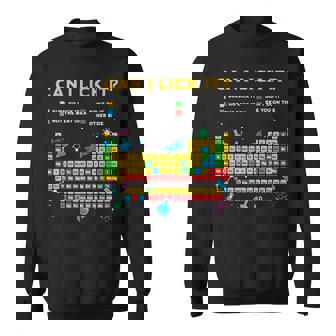 Can I Lick It 周期表 面白い 科学 先生 学生 スウェットシャツ - Kawaiitshirt