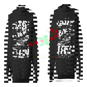 Candy Cane Crew Christmas Candy Lover X-Mas Sweatshirt | Seseable CA