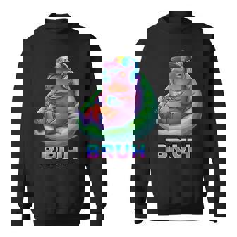 Capybara Bruh Video Games Lovers Sweatshirt Unisex | Mazezy