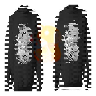 Capybara Bubble Tea Kawaii Niña Disfraz De Capibara Camisa de entrenamiento - Regaloses