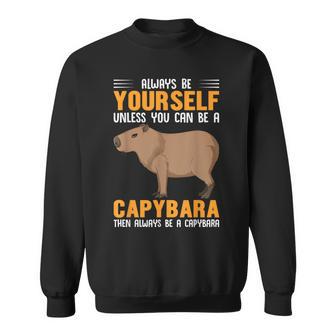 Capybara Quote Rodent Vintage Capybara Sweatshirt - Thegiftio UK