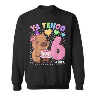 Capybara Niñas 6 Cumpleaños Carpincho Ya Tengo 6 Años Camisa de entrenamiento - Regaloses