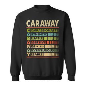 CARAWAY Family Name CARAWAY Last Name Team Sweatshirt Unisex | Mazezy