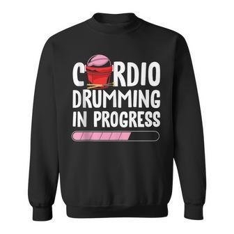 Cardio Drumming In Progress Tank Top Sweatshirt Unisex | Mazezy
