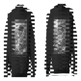 Carnivorous Plant Venus Fly Trap Cat Selfie Tank Top Sweatshirt Unisex | Mazezy