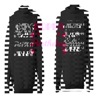 Cat Boppa Birthday Kitten Party Purr-FECT Paw Matching Theme Sweatshirt Unisex | Mazezy