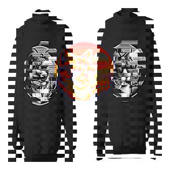 Cat In Greece Parthenon And Acropolis Of Athens Sweatshirt Unisex | Mazezy