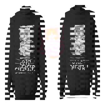 Cat Kitty Animal Official Sleep Pajamas Nightgown Sweatshirt - Thegiftio