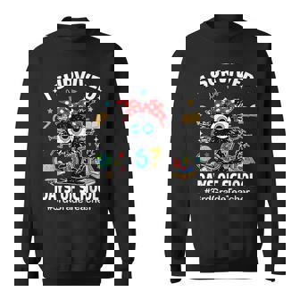 Cat I Survived 67 Days Of School 3rd Grade Teacher Sweatshirt Unisex | Mazezy